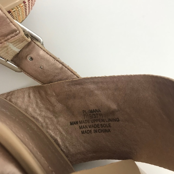 BCBGeneration Patent Leather Imana Platform Wedges - Picture 6 of 8